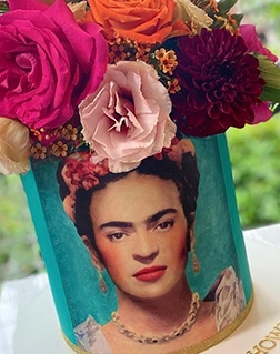 Frida Kahlo Bridal shower cake